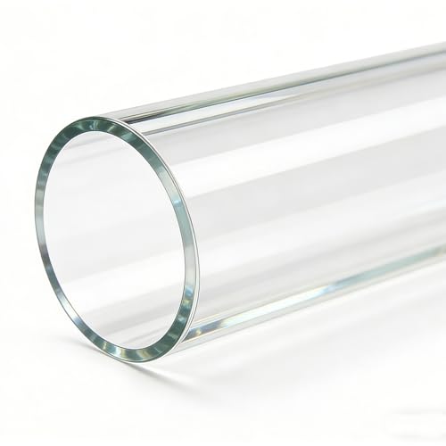 FixtureDisplays® Clear Acrylic Tube 4" (Nominal) Diameter (3.937" Exact Outside dim) x 36" Long, 5/64" (2mm) Wall Open Ended 15139-36"-1PK