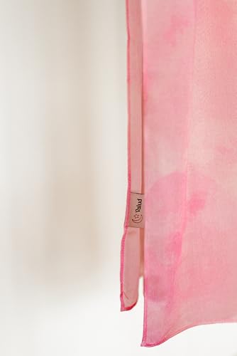 Women's Signature Lux Cotton-Modal Hijab Scarf. Soft, Breathable, Lightweight Wrap or Shawl for Modest Everyday Fashion - color: Blush Haze