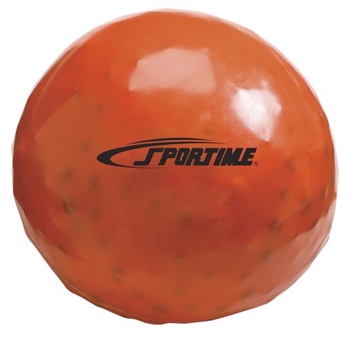 Sportime Yuck-E-Medicine Ball, 9 Pounds, Orange