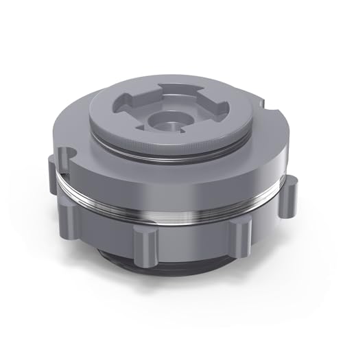 GASHER 2PCS PVC 1-1/2" Bulkhead Tank Connector Adapter Fitting with Plugs & Gasket for Water Tank, Rain barrels, Aquariums, Bathtubs and Sink - size: 1.5 Inch