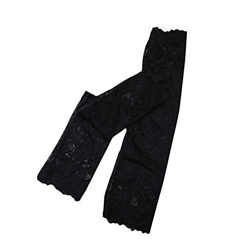 3 Pairs 38CM Summer UV Protection Arm Sleeves Women Sexy Lace Floral Sleeve Arm Warmers Scar Cover Long Fingerless Driving Gloves
