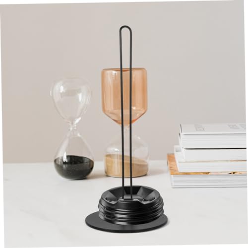 2Pcs Tumbler Lid Storage Organizer Vertical Cup Cover Rack for Mason Jar Lids No Drill Installation Design Space Saving Holder for Kitchen Countertops