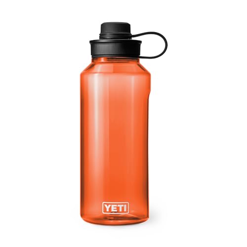 YETI Yonder Water Bottle with Yonder Tether Cap, Lightweight, Leakproof and BPA-Free - color: King Crab, size: 50 Ounces