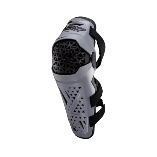 Leatt Unisex-Adult Motorcycle Pivoting Knee and Shin Hard Shell Impact Foam Guard - color: Black, size: Large/X-Large
