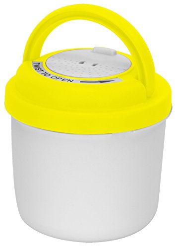 Frabill Worm and Leech Lodge | Ventilated Storage for Worms and Leeches | Specially Designed for Walleye Fishermen
