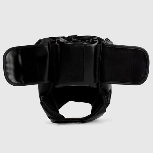 Everlast Elite 2 Headgear Black/Gold Training Sparring Protection (L/XL)