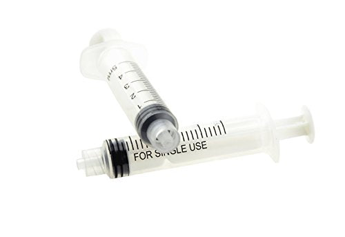 Karlling Pack of 5 X 5 ml 5cc Syringes Without Needle - style: **5ML(5 Pack)