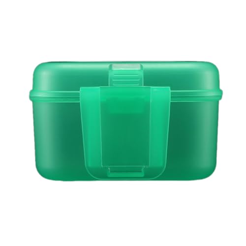 Portable Live Bait Box, Breathable Fishing Lure Case with Belt Clip, Lightweight Worm Container for Anglers Fishing Trips
