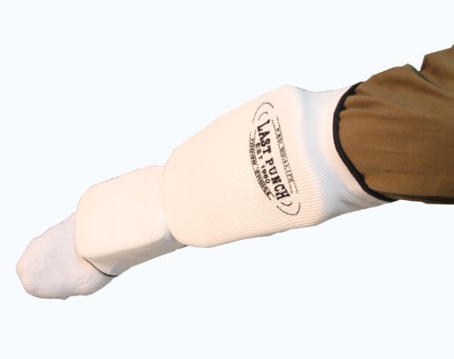 MMA White Color Professional Martial Arts Shin Pads - size: X-Large