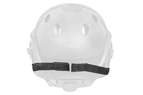 DLP Tactical Quick Release Mesh Steel Face Mask for ARC Rail Equipped Fast/ACH/MICH Combat Helmet - color: Black