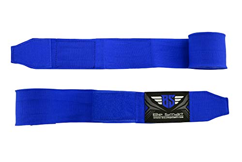 Boxing Hand Wraps 180" Wrist Bandages Fist Inner Gloves MMA,UFC, Muay Thai Pair - color: Blue, size: 4.5m