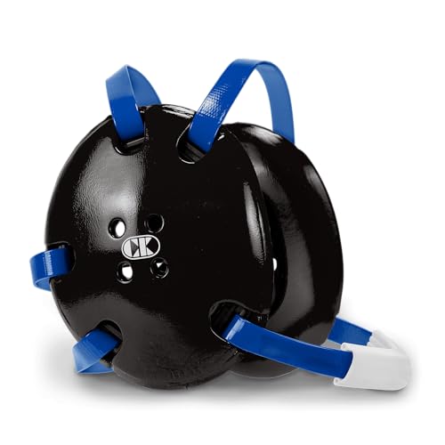 Cliff Keen Signature Wrestling Headgear - color: Black / Royal Blue