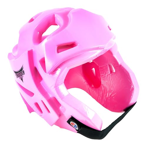 ProForce Thunder Double Layered Boxing/Martial Arts Sparring Headgear - color: Pink, size: Small