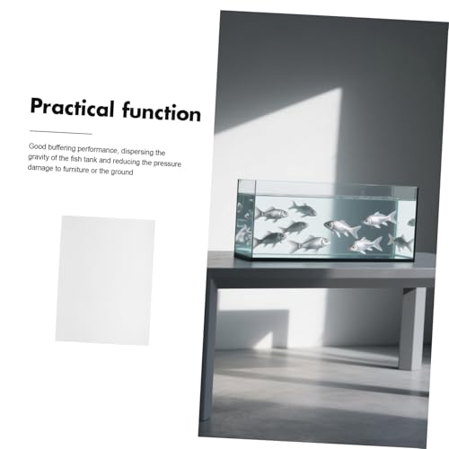Yardwe Non Slip Shockproof Pad for Fish Tanks Durable Pattern for Surface Protection and Easy for Aquarium Accessories