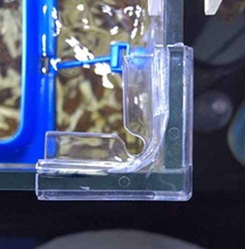 Aquarium Lid Clips for Rimless Fish Tank Glas Cover Clip Support Holder 8mm