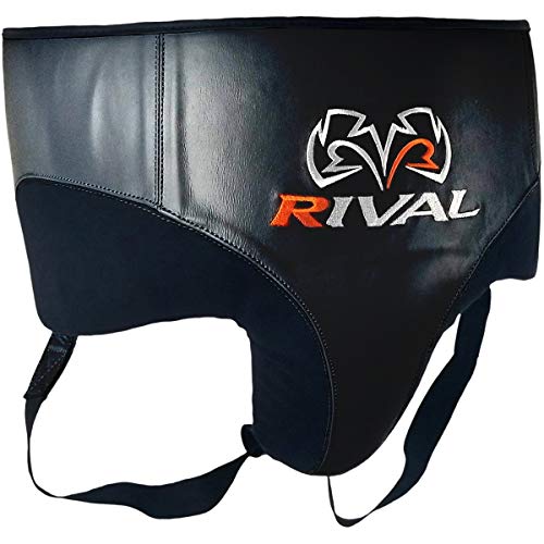 RIVAL Boxing RNFL10 Pro 360 파울 방지 사타구니 프로텍터, 15mm 이중 밀도 폼 패딩, 가볍고 편안한 보호 컵 - color: 블랙., size: 소형