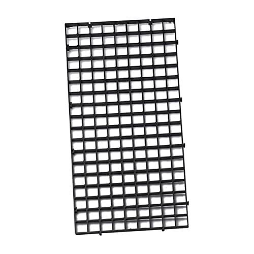 VANZACK 2pcs Aquarium Fry Segregation Net Board Black Fish Divider for Fish Tank Easy Installation Increases Survival Rate