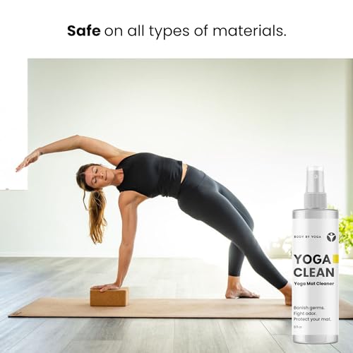 Yoga Mat With Cleaning Spray