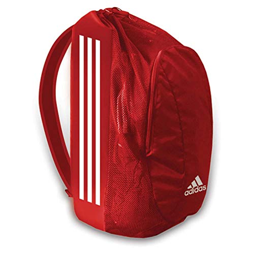 Adidas Wrestling Gear Bag 05Blk/White 24X12X11 - color: 02red/Wht, size: 24X12X11