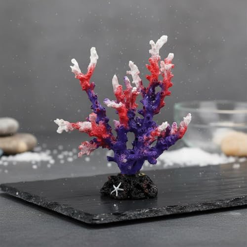 Resin Coral Aquarium Ornament Aquarium Decoration Hiding Spots Artificial Coral Formation Decoration