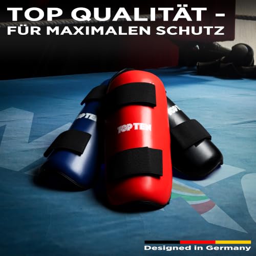 TOP TEN Wako Style Shin Guards - size: X-Small