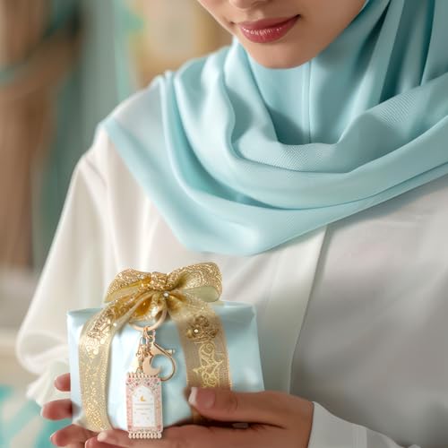 Islamic Enamel Keychains - color: Pink