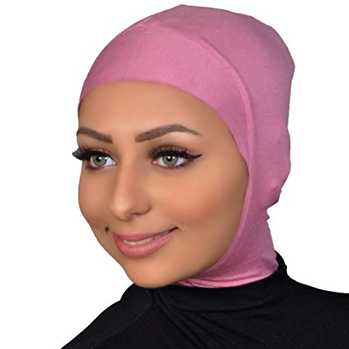 AL AMIRA Women's Ninja Cotton Hijab Underscarf One Piece - color: Busty Ross