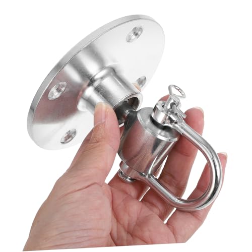 Alipis Heavy Duty Speed Bag Swivel Hook for Ceiling Mount Boxing Equipment Easy Installation Reliable Performance Stable Design for Intense Training Metal Construction