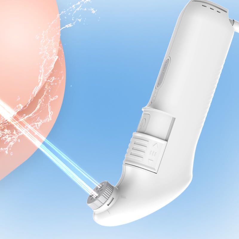(Upgraded Power and Bigger Battery) Portable Bidet Travel Bidet Sprayer Electric Bidet Portable Jet Spray for Toilet,Bathroom and Outdoor Hiking, Muslim Shower Spray with 2.3Liters Bottle