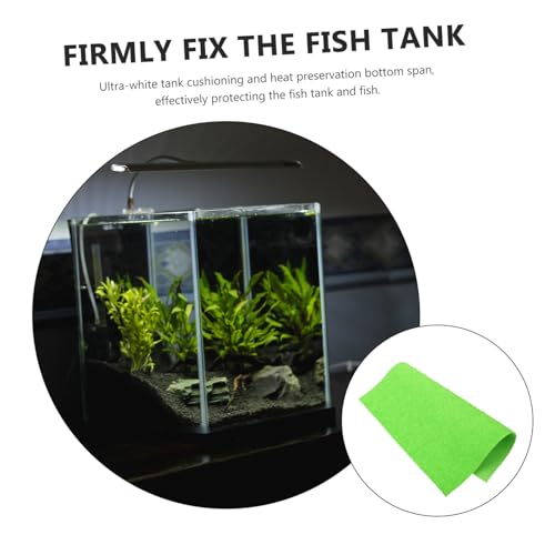 UKCOCO Fish Tank Mat Skid Cushion for Aquariums Thick Pad for Reptile Terrarium and Fish Tank Protection Durable and Nonslip Bottom Mat for Fish Integrity