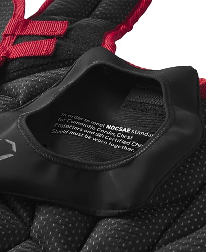 EvoShield Pro-SRZ™ 2.0 Baseball Catcher’s Chest Protector - color: Scarlet, size: Intermediate
