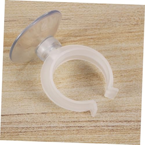 minkissy Aquarium Fixed Clip 6 Pack Water Pipe Fixing Clip with Suction Cup for Fish Tank Inlet Outlet Tubing Water Holder Clamp for Small Aquarium Accessories 1.77 X 1.45 X 1.45 in - size: Size 3