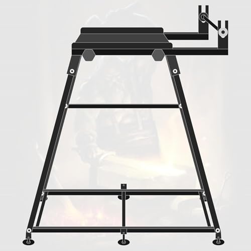 Blacksmith Forge Kit Stand - Compatible with all Single Burner | Blacksmithing Starter Kit - Steel Propane Forge - Forge Starter kit Stand 12 inch Home Forge Starter kit Tool Kit Stand