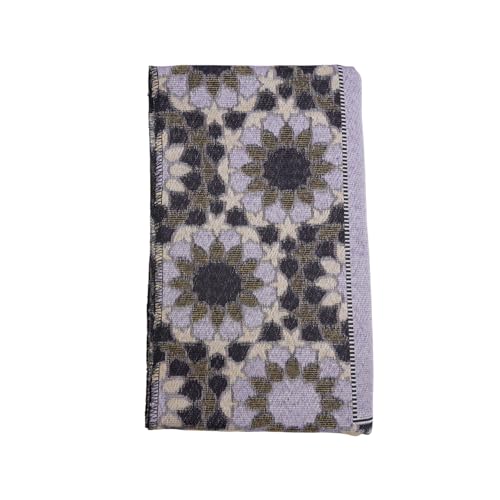 Modefa Turkish Travel Prayer Mat - Muslim Prayer Rug - Thin Woven Cotton Traditional Janamaz Sejjadah for Men Women - Prayer Matt Islam Praying Mat Stargazer (Purple) - color: Purple