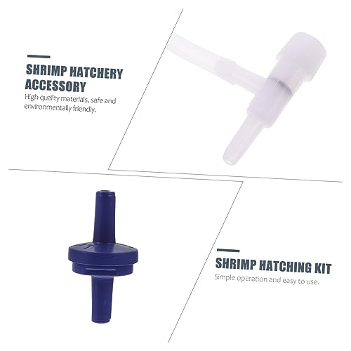 Abaodam 2sets Aquarium Artemia Hatching Tools Easy to Use Hatchery Kit for Fish Eggs and Shrimp Practical Accessories for Improved Survival Rate Set