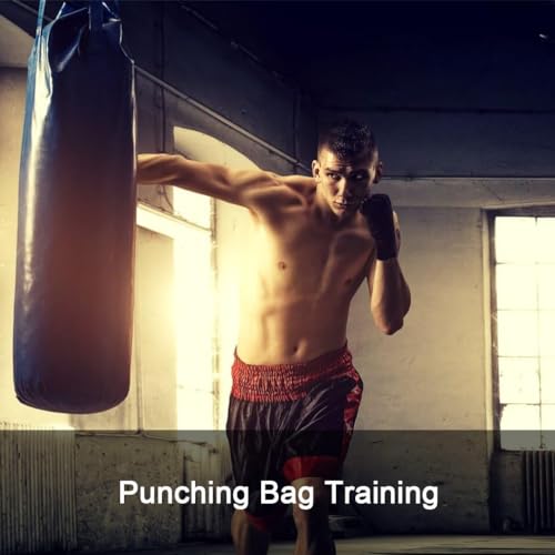 MMA Gloves, Half-Finger Boxing Fight Gloves MMA Mitts with Adjustable Wrist Band UFC Gloves for Sanda Sparring Punching Bag Training (One Size Fits Most) - color: Tiger claws red