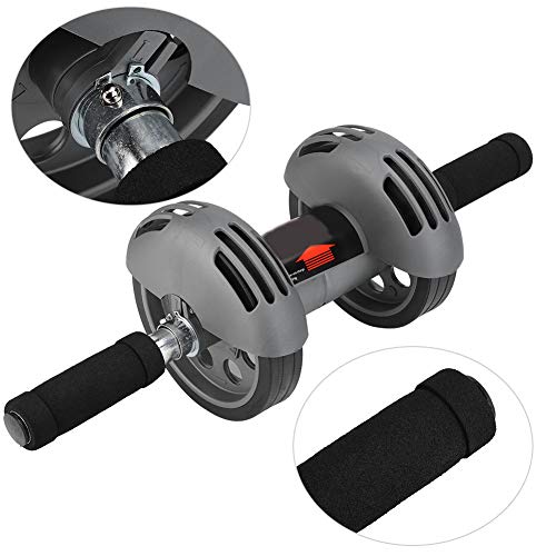 Abdominal Exercise Roller Wheel Ab Core Training Roller Ab Roller Workout Tool Double Wheel Fitness Roller for Boys Girls Gym Exercise