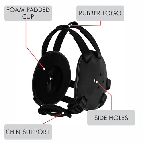 ROAR-INT Kid's Ear Guard BJJ Grappling Head Guard Adjustable Wrestling Headgear For Boys and Girls Earguard MMA Jiu Jitsu (Black) - color: Black