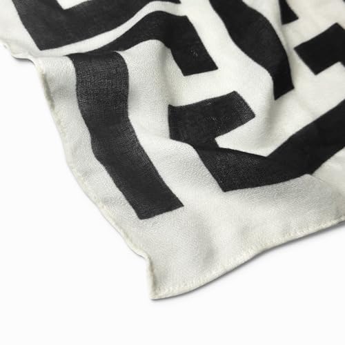 FINIZO Women's Fashion Scarves, Lightweight Cotton Blend Neck Scarves - color: 44