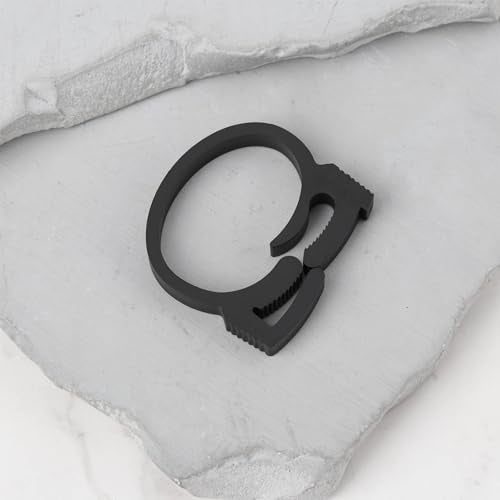 40Pcs Hose Pipe Fasteners Clips 20mm-25mm for Aquariums Ponds Black Plastic - size: 20-25mm
