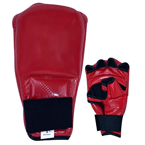 PFG Cobra Chop Karate Martial Arts Gloves - color: Red, size: Childrens S