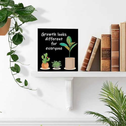 Islamic Decor, Quran 935 Islamic Wildflowers Wooden Box Sign, Islamic Muslim Decorations for Home, Ramadan Muslim Decor, Islamic Wood Block Signs for Home Office Desk Table Decor, 5x5 Inch