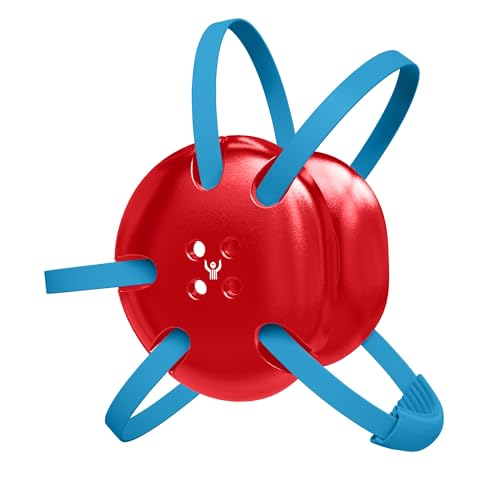 Great Call Athletics Wrestling Classic Headgear Earguard Adult Grappling Head Gear | Adjustable Ear Guards Powder Blue Straps - style: Varsity Red w/ Powder Blue Straps