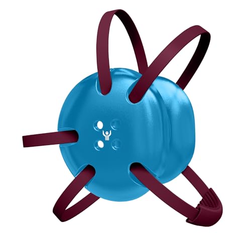 Great Call Athletics | Wrestling Classic Headgear | Earguard Adult Grappling Head Gear | Adjustable Ear Guards Maroon Straps - style: Powder Blue w/ Maroon Straps