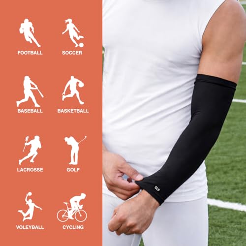 Solid Arm Sleeve - color: Basic Black, size: X-Large