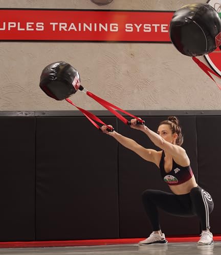 Suples Ball Strength – Bulgarian Bag Alternative for Functional Training, MMA, Wrestling, Judo, Grappling & Core Workouts - size: 22lbs, style: Suples Ball