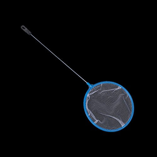 ljhnba Aquarium Fish Net Fine Mesh Skimmer Filter for Small Fish for Tank Catching Net with Plastic Handle