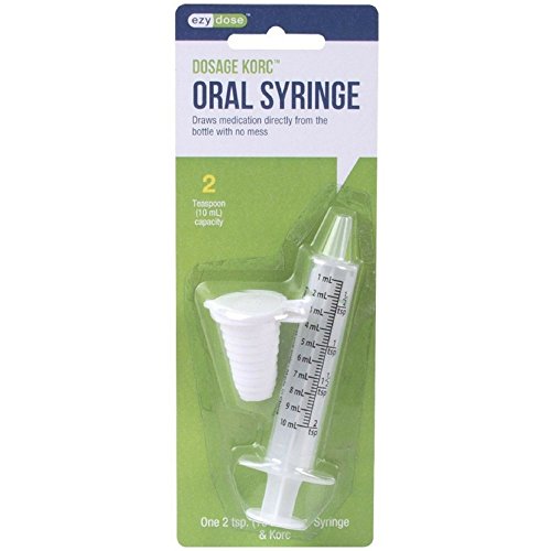 Ezy Dose Flents Oral Syringe 10 ml, 1 ea (Pack of 4)