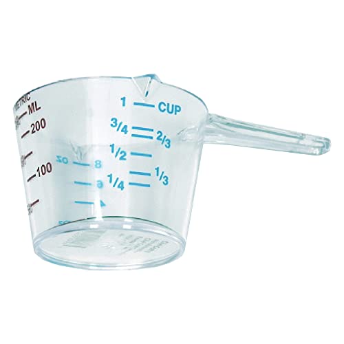Chef Craft Select Plastic Measuring Cup, 1 Cup, Clear - size: 1 Cup