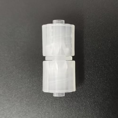 Dual-End Movable Male Luer Lock Adapter for Laboratory Biochemical Analytical Instruments Food Machinery 50PC/PK (Double Movable Male Luer, PP) - size: Double Movable Male Luer, PP